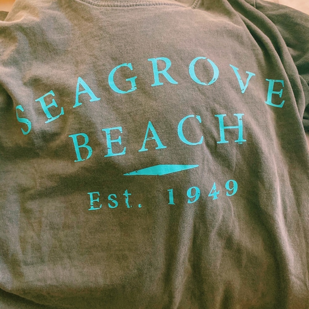 seaside / sea grove vintage comfort colors tshirt